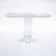1970s lucite table hollywood regency perspex acrylic vintage postmodern space charles hollis jones