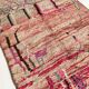 Berber rug Boujaad mottled with colorful patterns 264x157cm