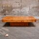 Table basse en loupe d’orme Roche Bobois