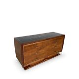 An art deco Italian chest of drawers, Italy 1950s