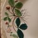 6 plates strawberry service by George Sand Creil and Montereau