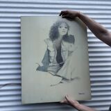 Vintage 70s work "Summer Mood" by Christine Rosamond