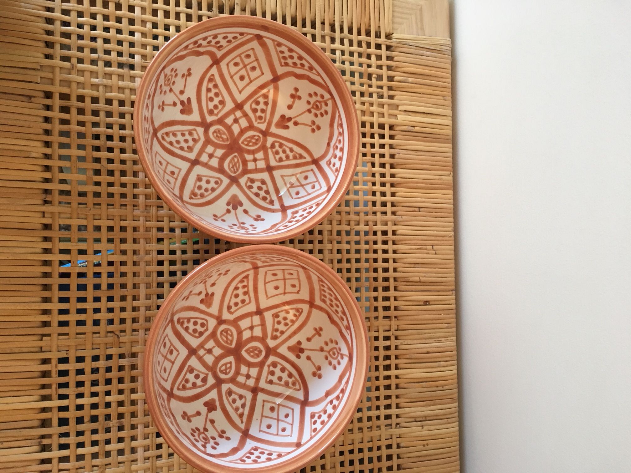 Moroccan ceramic bowl D: 15 cm