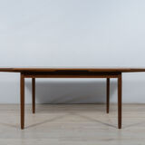 Table à manger extensible danoise en teck, années 1960