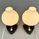 Pair of mid-century table or bedside lamps