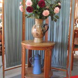 Oak art deco pedestal table