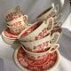 Ensemble de 9 tasses à thé et sous-tasses Villeroy et Boch Rusticana