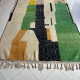 Handmade pure wool rug, size 140 x 260 cm.