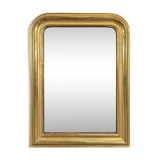 Golden mirror from the Louis Philippe period.