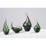 Per Lütken (1916-1998) Series of four orchid vases