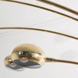Italian 5-arm mid-century floor lamp