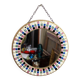 Vintage earthenware mirror 1970