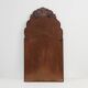 Louis XV style scalloped root veneer mirror, France late 19th century