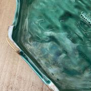 Dessous de plat tressage vert et dorure DIGOIN