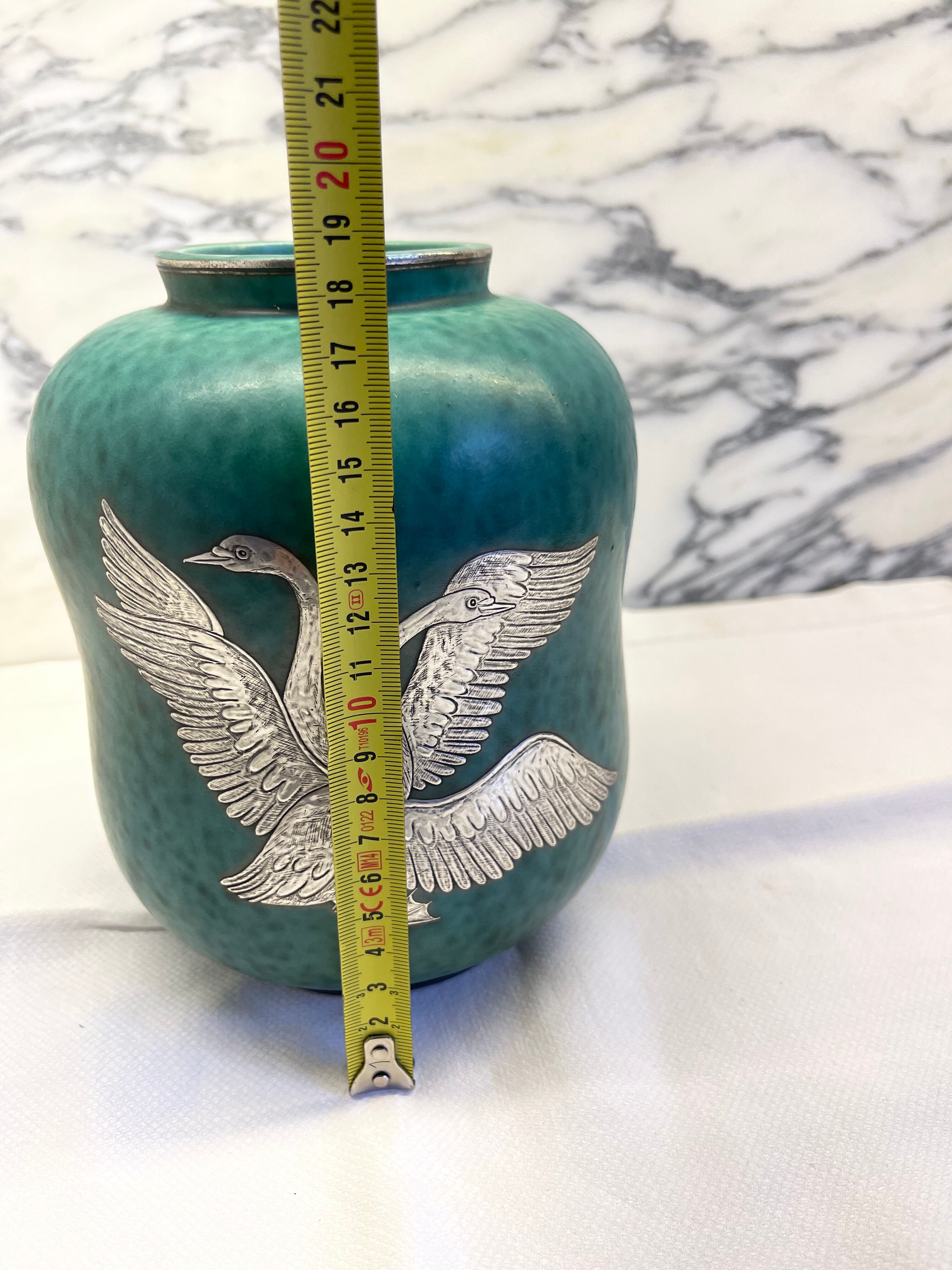 Gustavsberg Argenta Wilhelm Kage vase