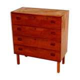 Commode en teck, Suède, 1960