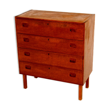 Commode en teck, Suède, 1960