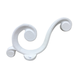 Enamelled cast iron hanger, circa 1950