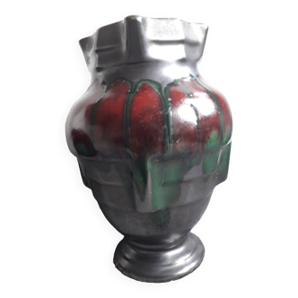 Vintage Belgian ceramic vase