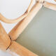 Rattan shelf restyled, vintage, 50s