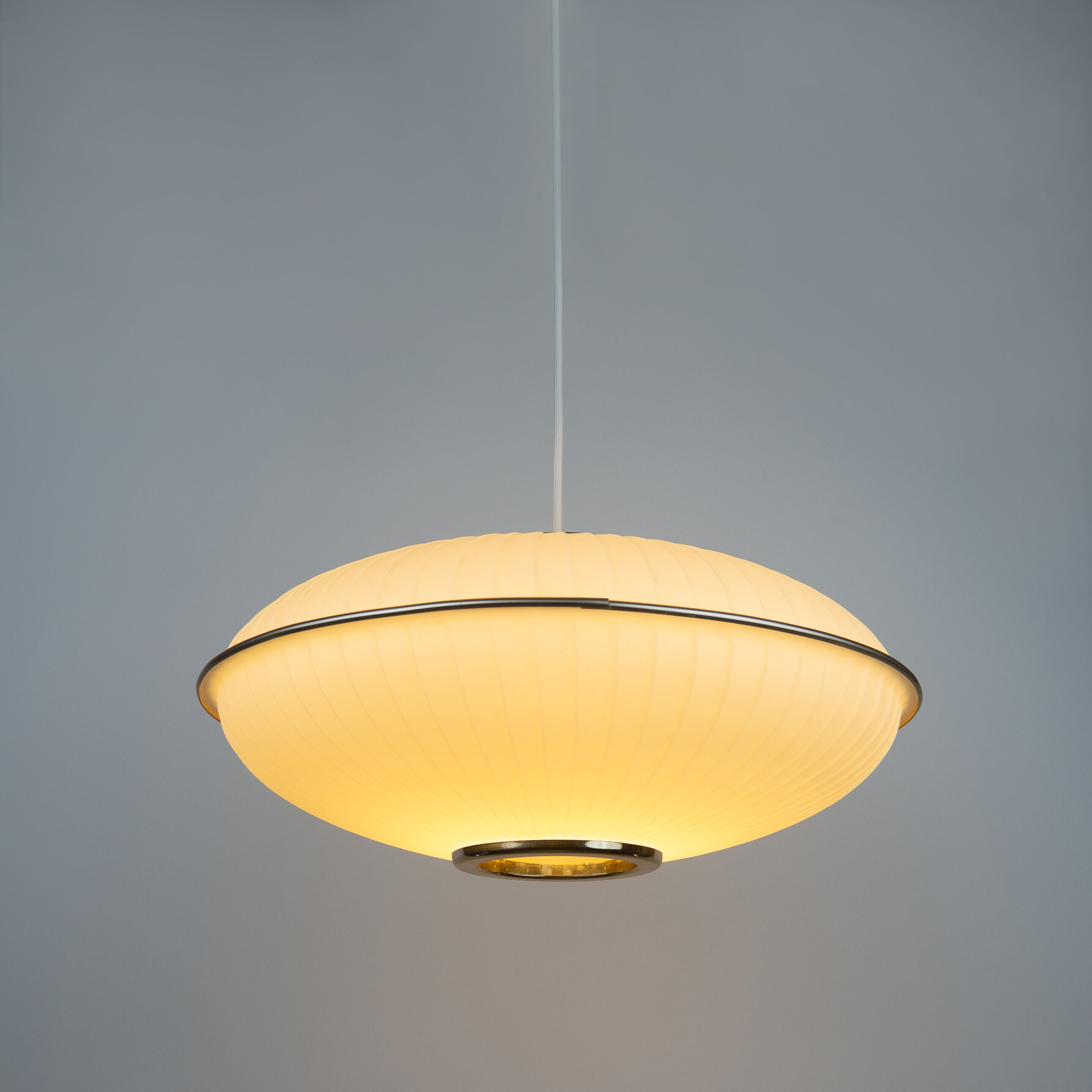 Danish vintage pendant lamp by Lars Schioler, Hoyrup, 1960s
