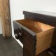 Commode antique sombre