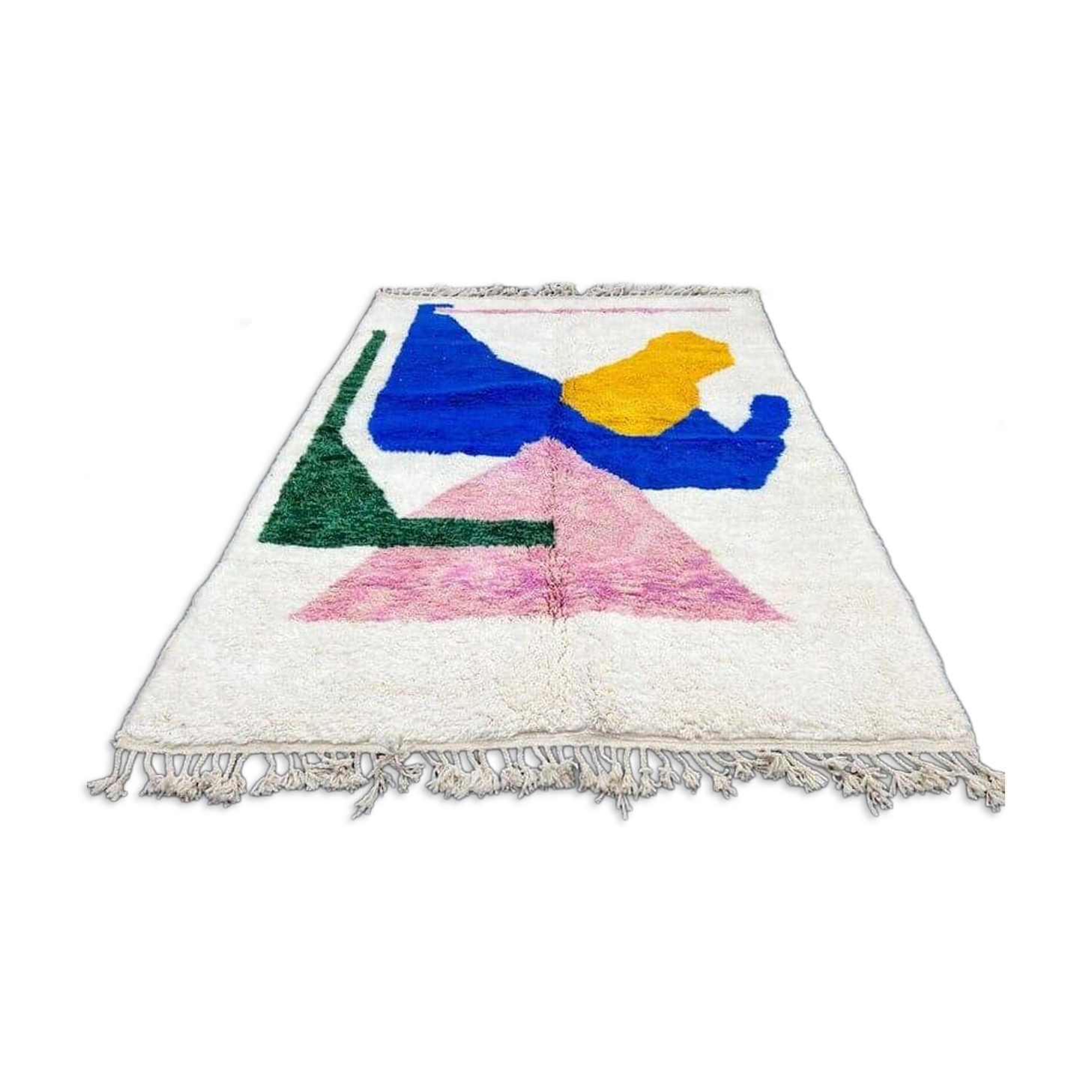 Tapis en laine pure fait main