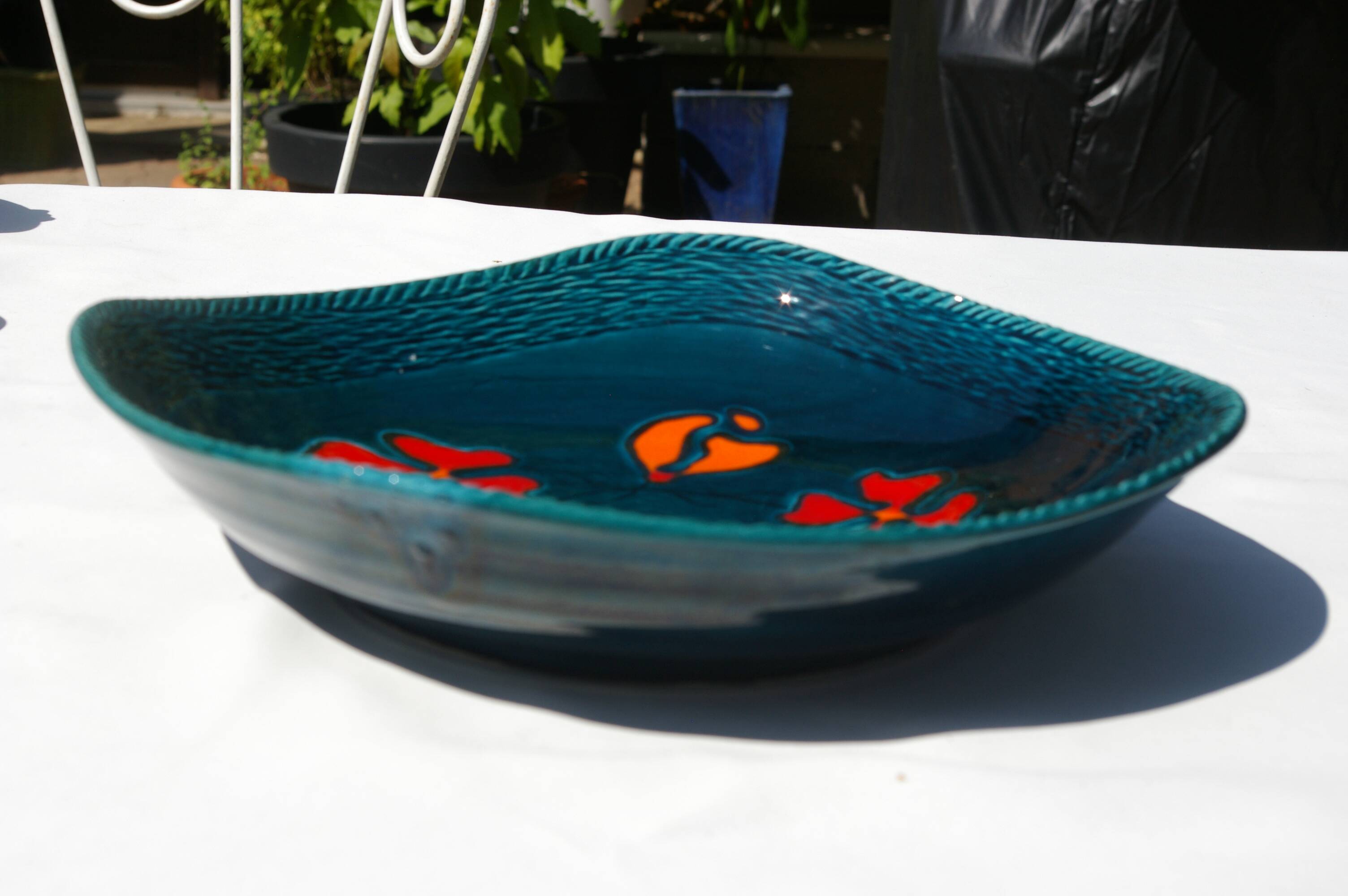 Vintage 60'S ceramic cut by Poët-Laval