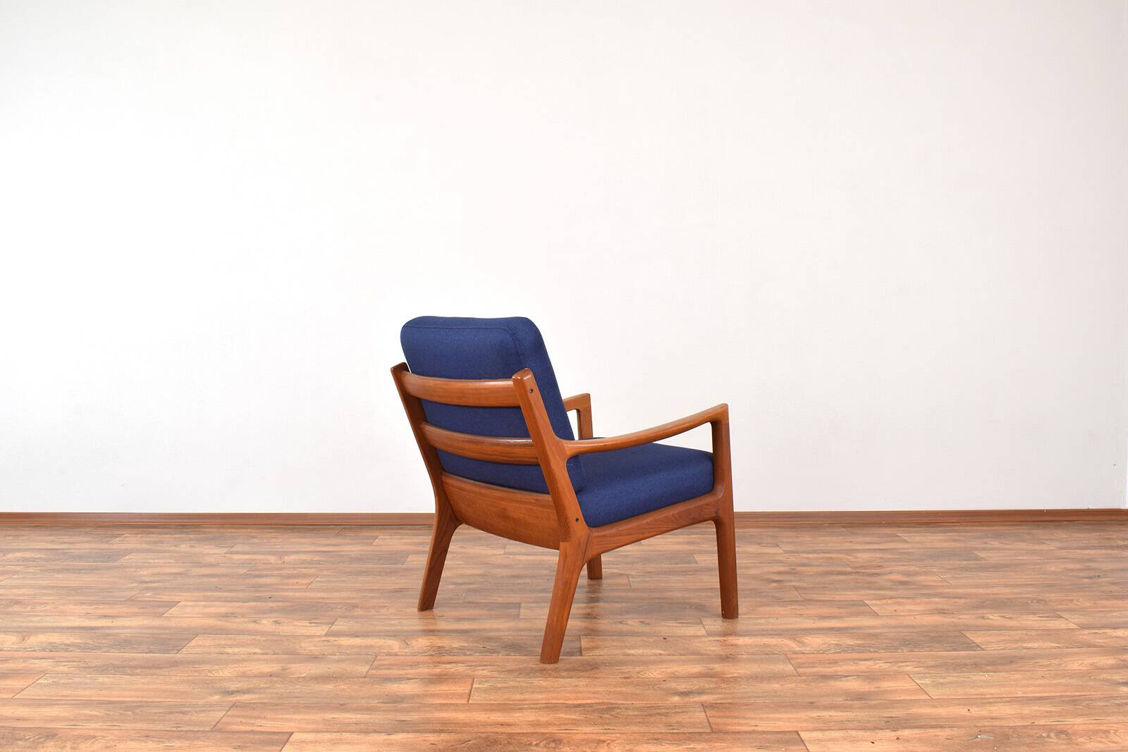 Danish Teak Senator Lounge Chair by Ole Wanscher for Cado, 1960s.