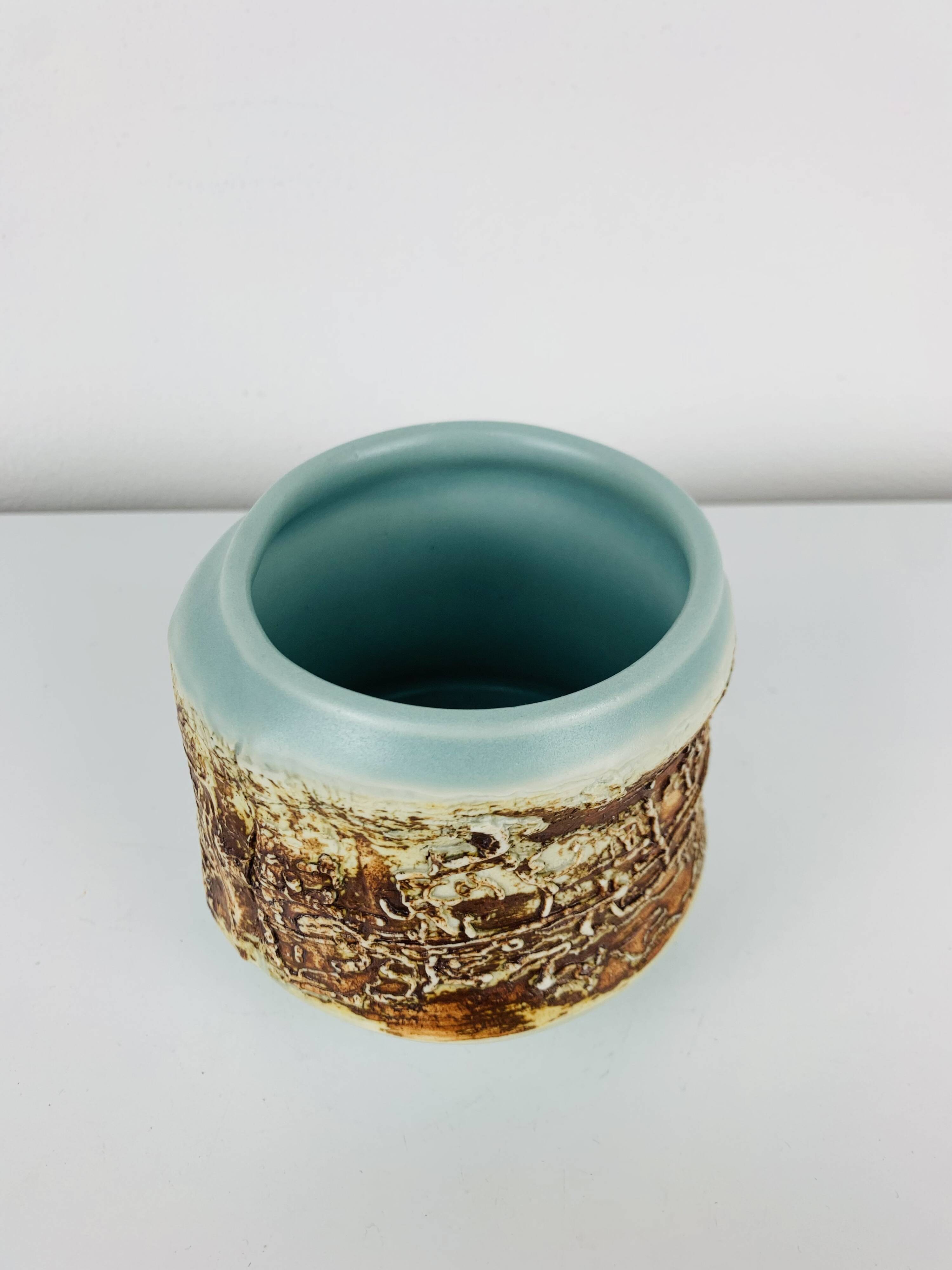 Ceramic vase signed Thiebaut Dietrich