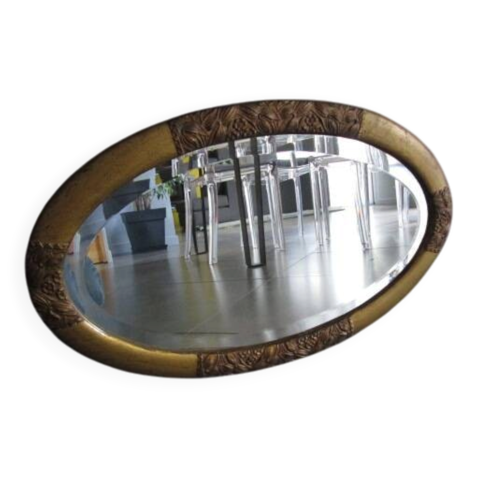 Antique Art Deco mirror