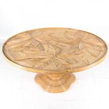 Rattan coffee table