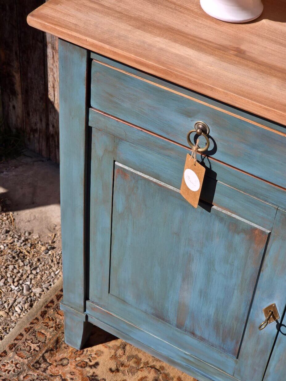 Renovated and distressed antique sideboard | Alexandre