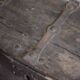 Old wooden chest with fittings, corsair chest, storage chest