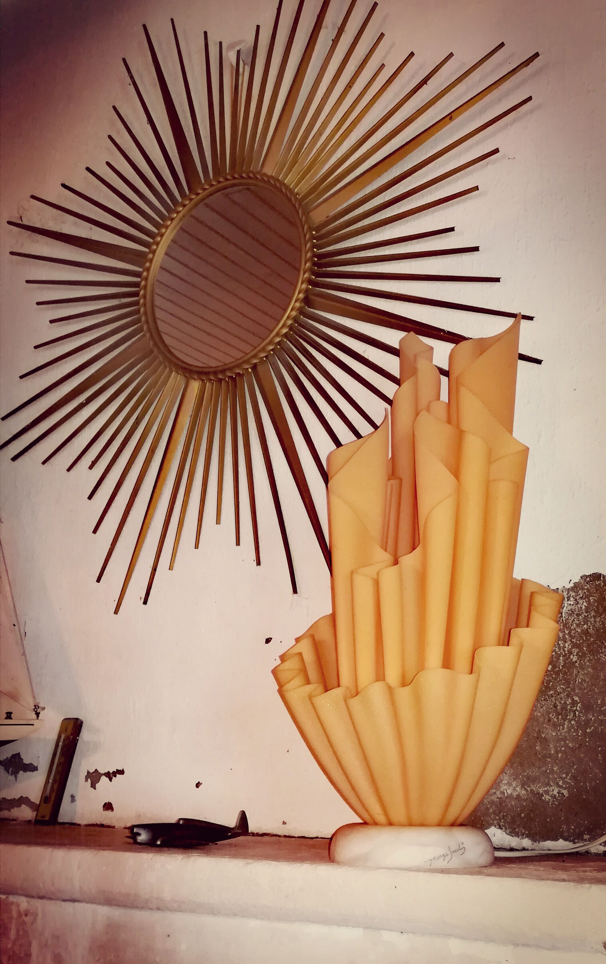 Corolla lamp by Georgia Jacob