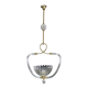 Amazing Art Decò Murano Glass Pendant Chandelier by Ercole Barovier, 1940s