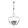 Amazing Art Decò Murano Glass Pendant Chandelier by Ercole Barovier, 1940s