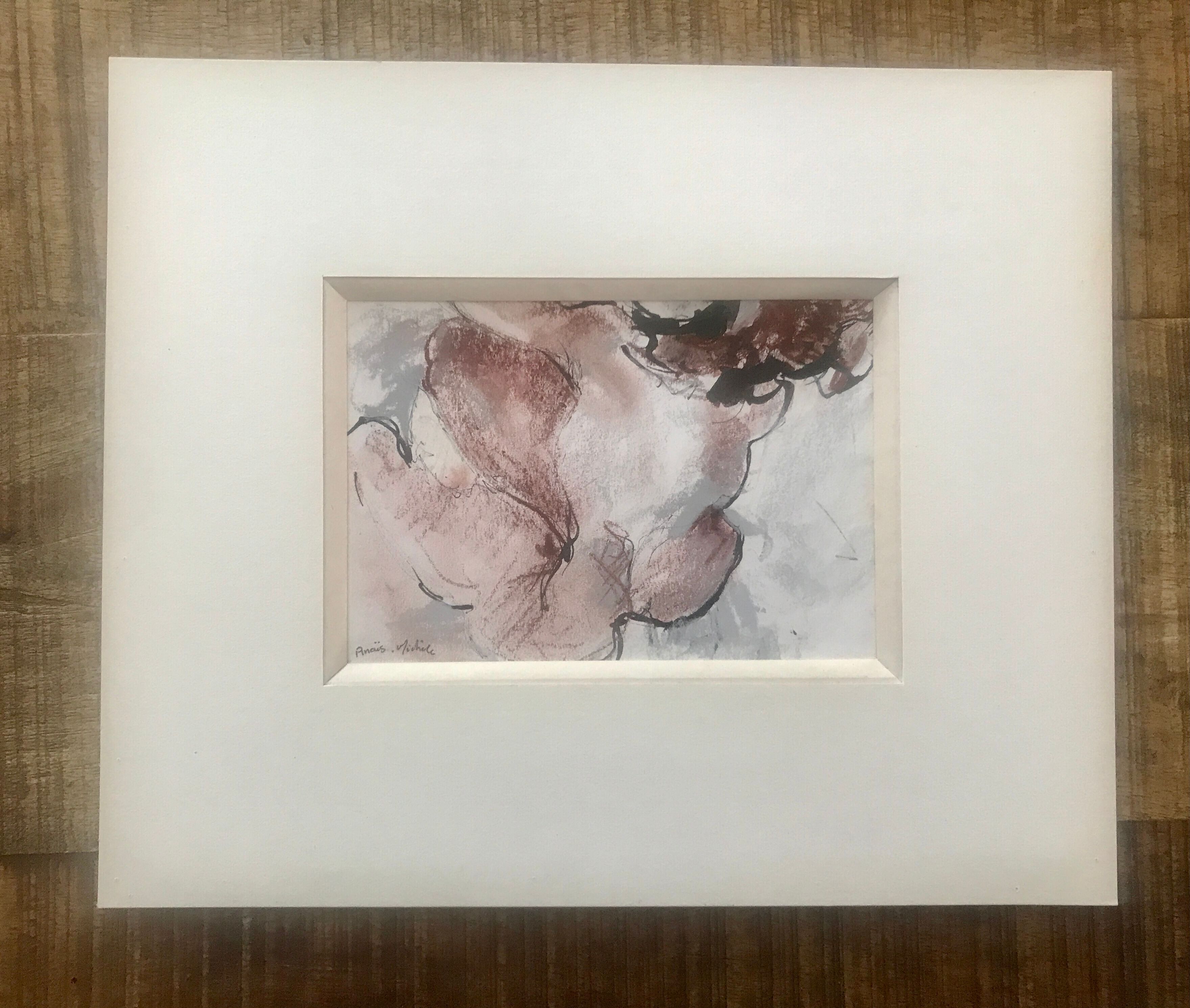 Original charcoal drawing