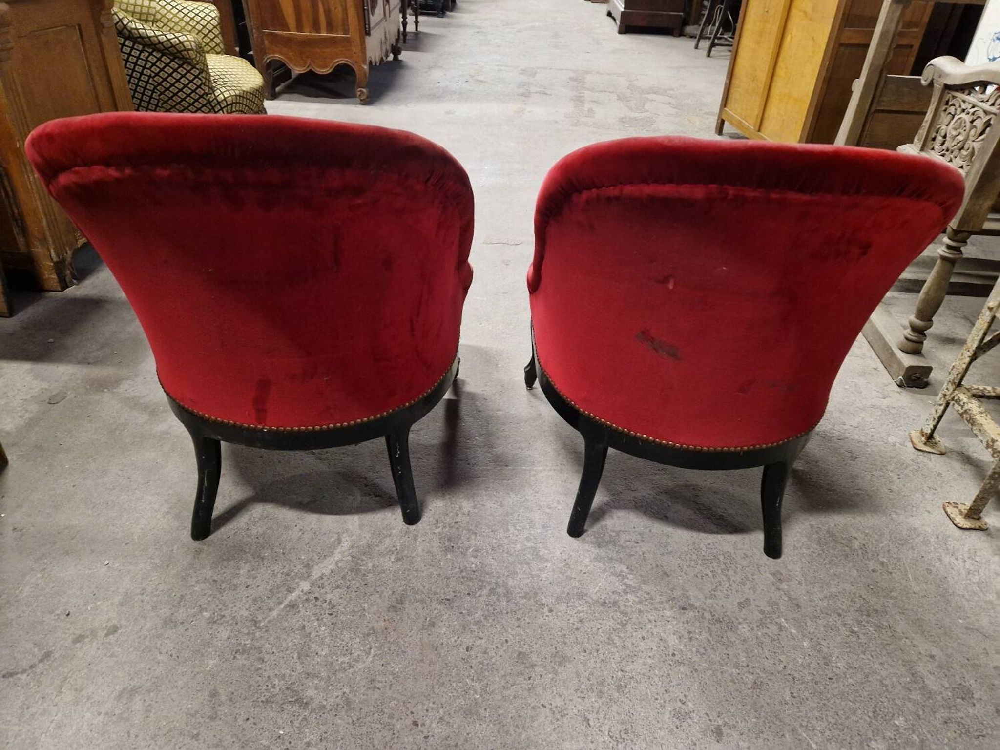 Fauteuils crapauds