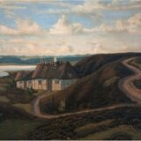 Painting "House on the coast"