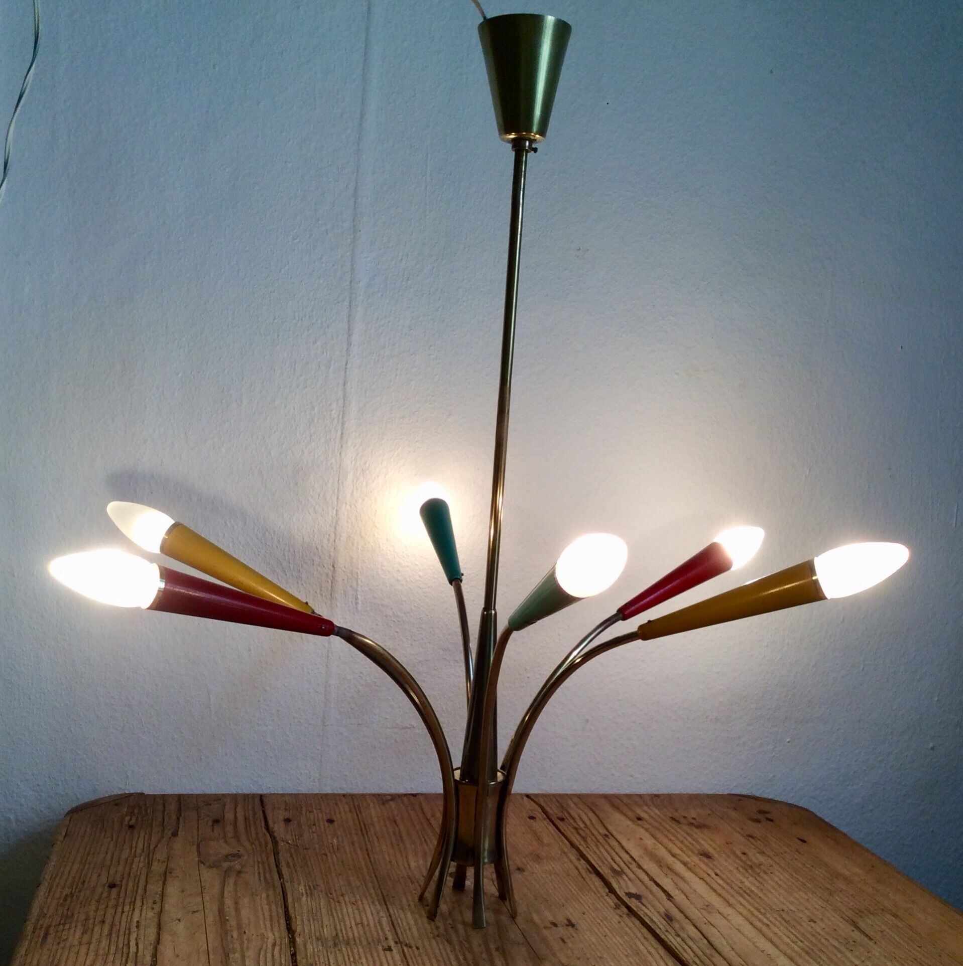 Italian chandelier type Sputnik 50 years