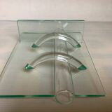 Thick glass soliflore vase design