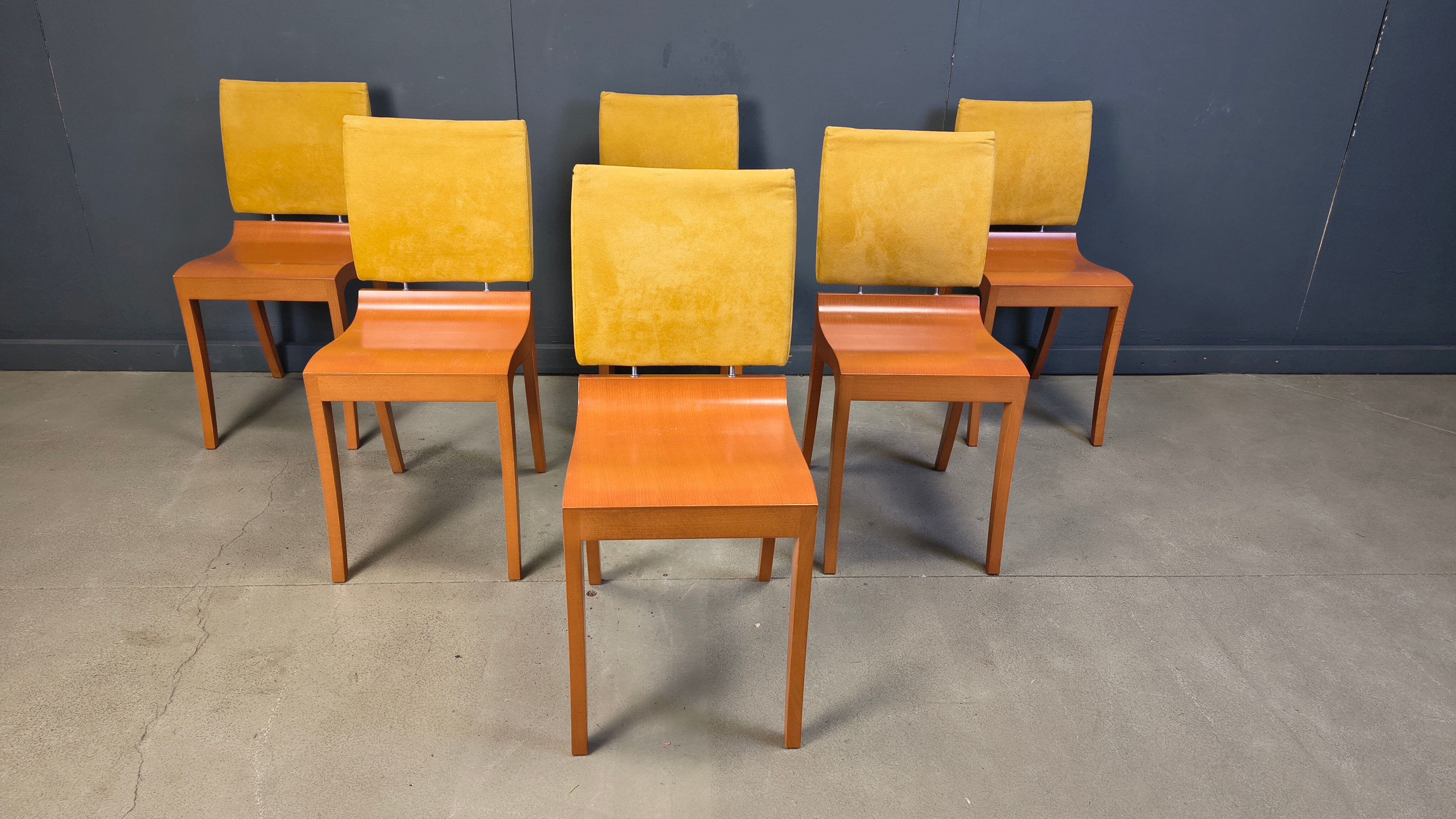 Set of 6 Finn dining chairs by Ligne Roset, 1990s