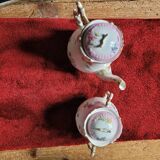 Limoges porcelain teapot and sugar bowl set