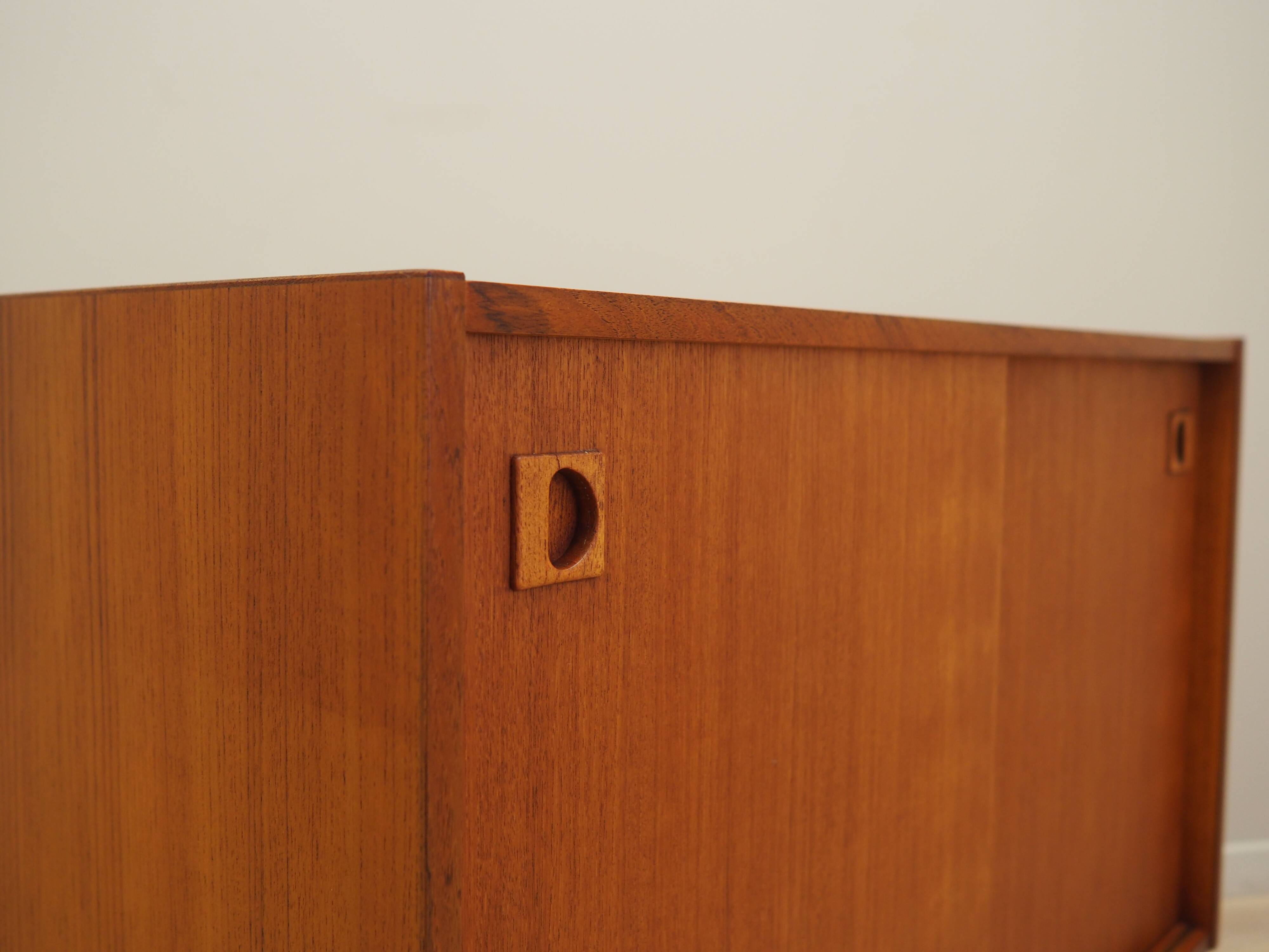 Teak wardrobe, Danish design, 1970s, production: Denmark