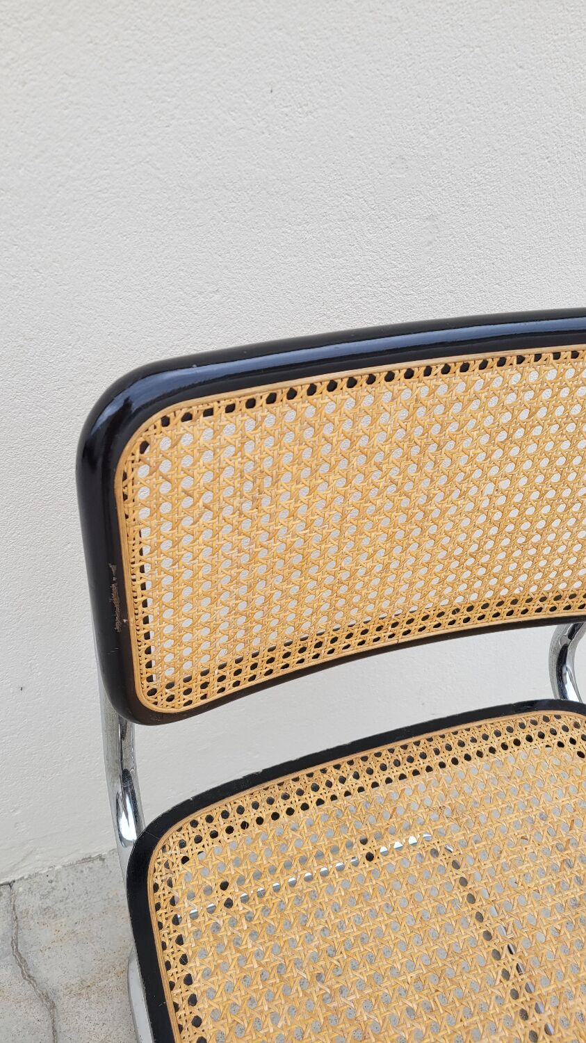 Chair by Marcel Breuer model B32 in canning