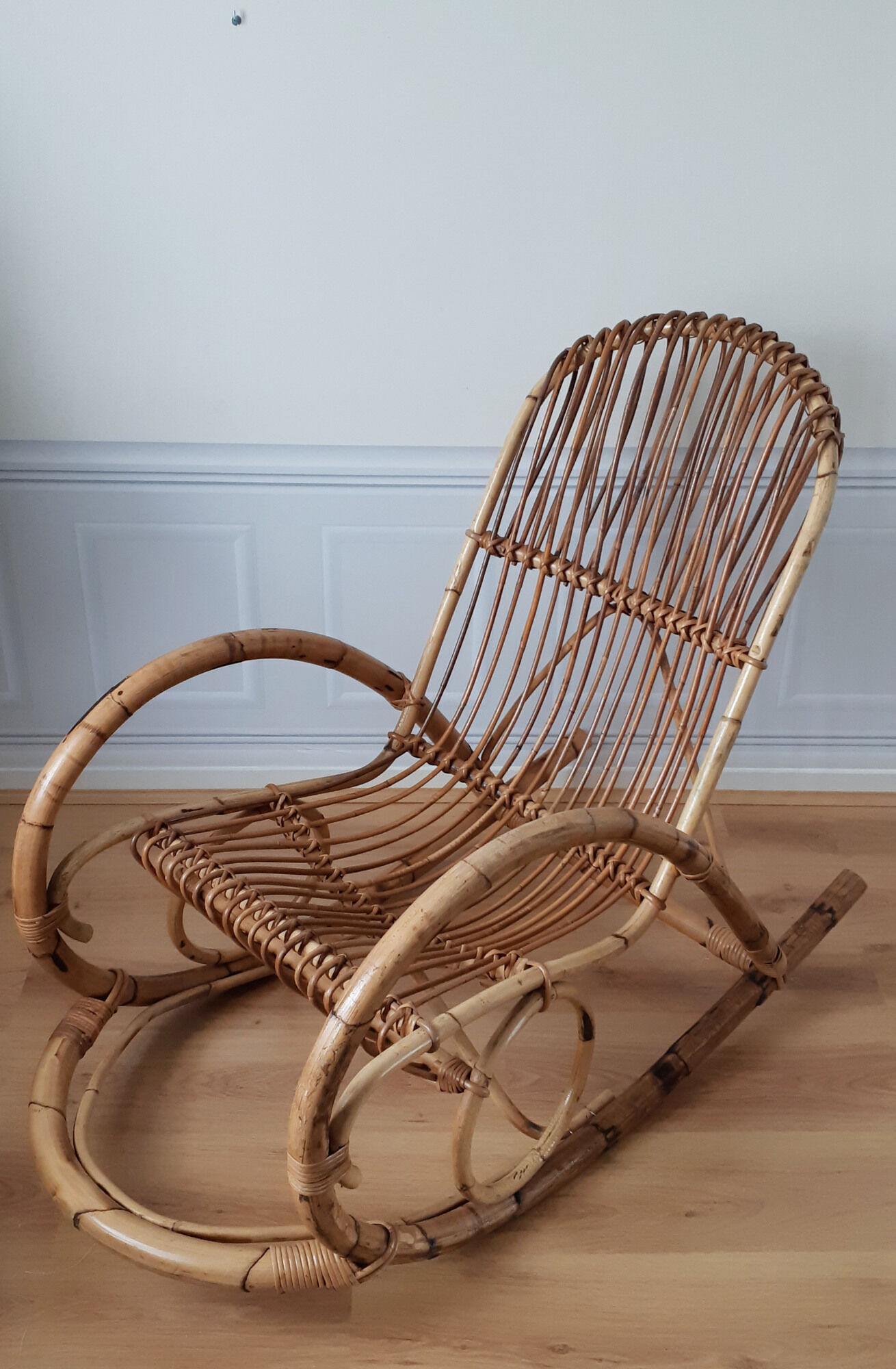 Rattan rocking chair