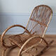 Rattan rocking chair