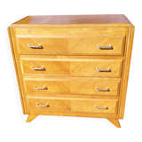 Compass-legged chest of drawers