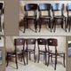 Set 4 Thonet chairs with the coat of arms of Colmar around 1900
